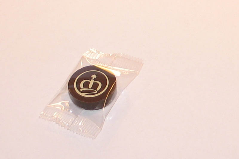 Promotional Chocolates - 7g Puck in a Polybag