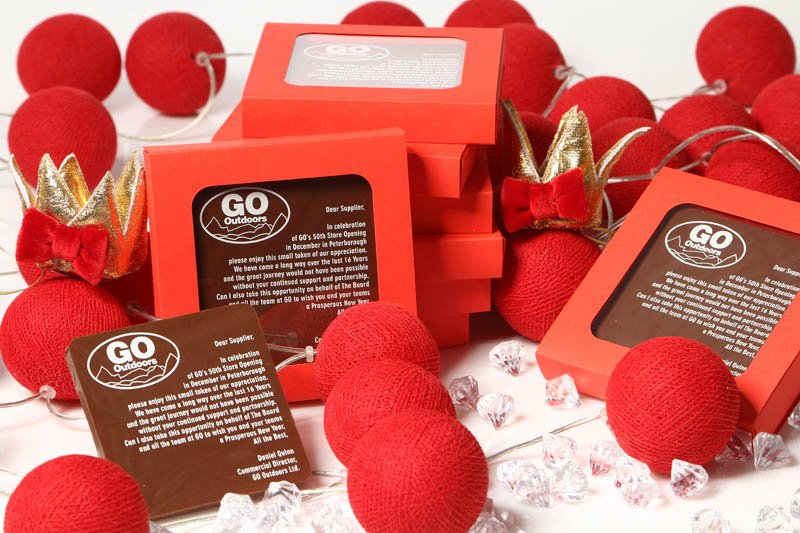 70 g - 70g Promotional Chocolate Bar in a box
