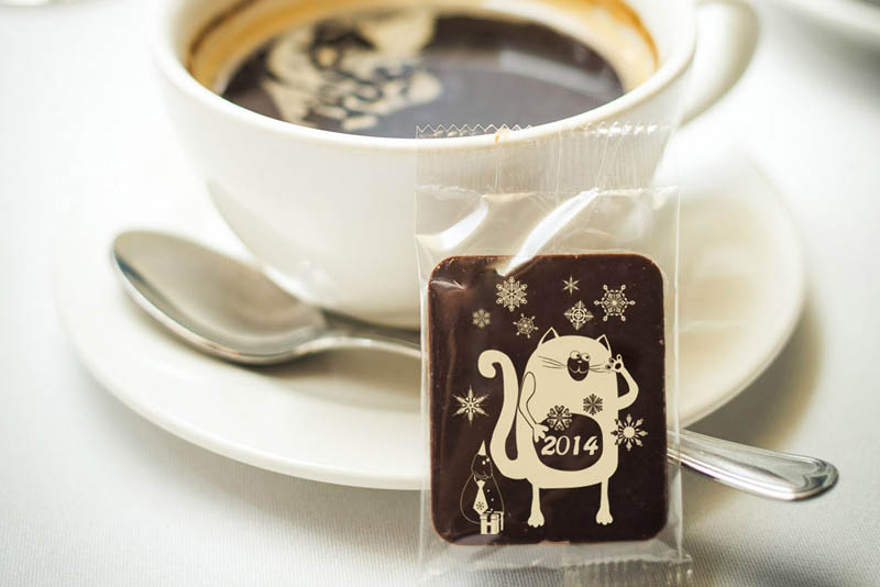 Coffee Chocolates - 7g Cat - Chocolate Bar