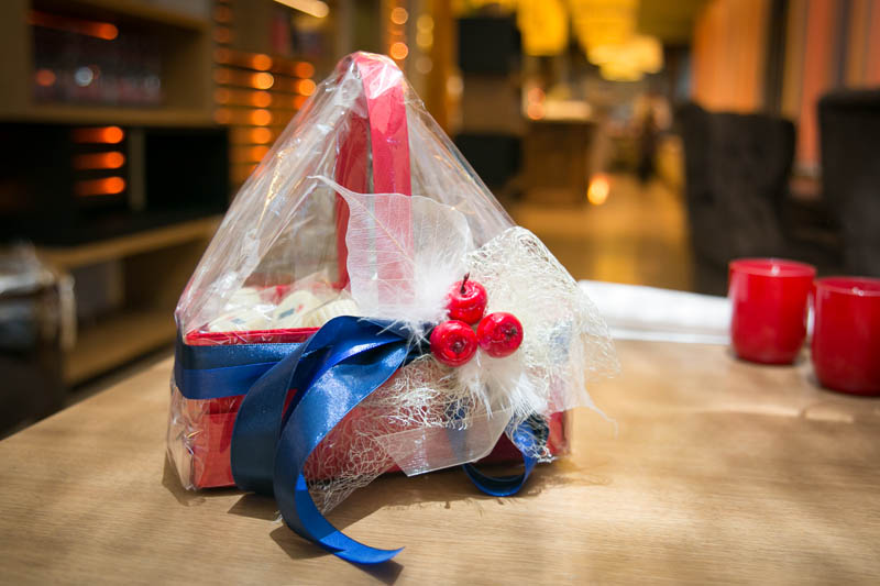 Baskets with Chocolate