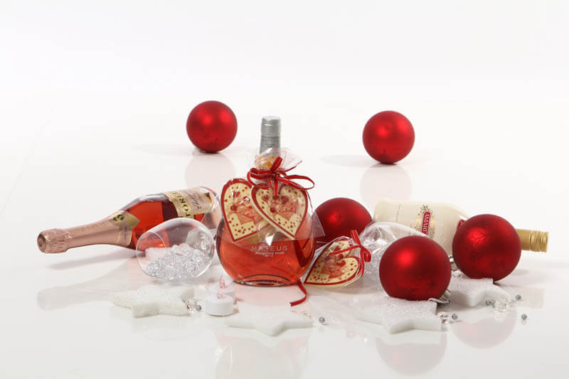Alcohol Marketing - Chocolate Heart in a Bag with Ribbon, 30g