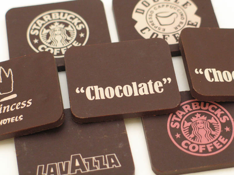 Маркетинг Кофе - Шоколадная Плитка без Упаковки, 7г