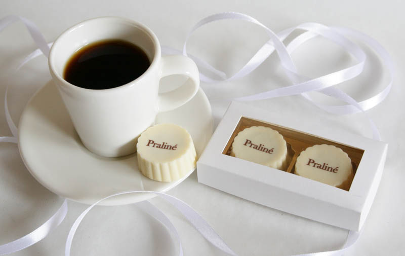 Boxes with Chocolate Pralines