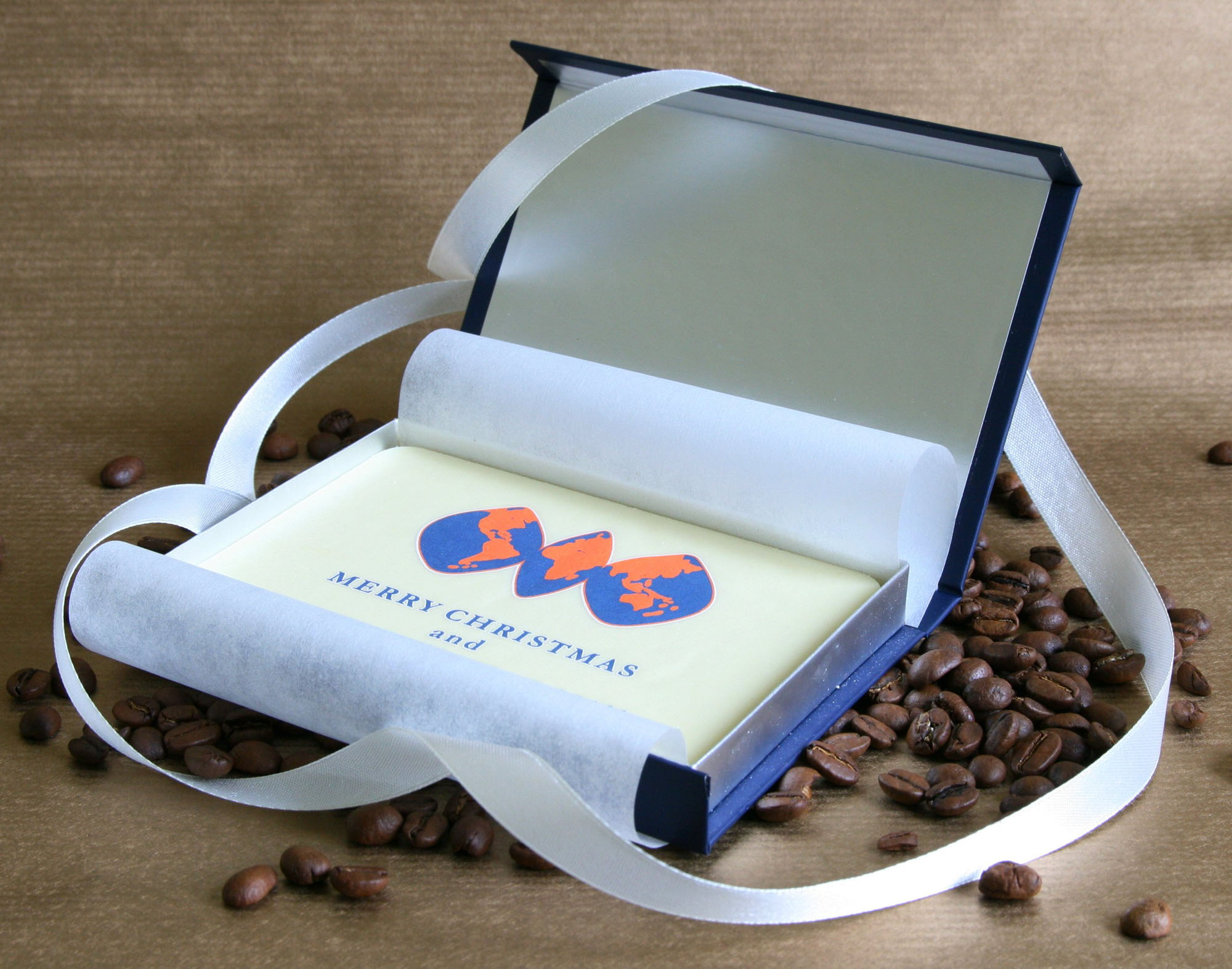 Promotional Chocolate Bar in a box with 80g