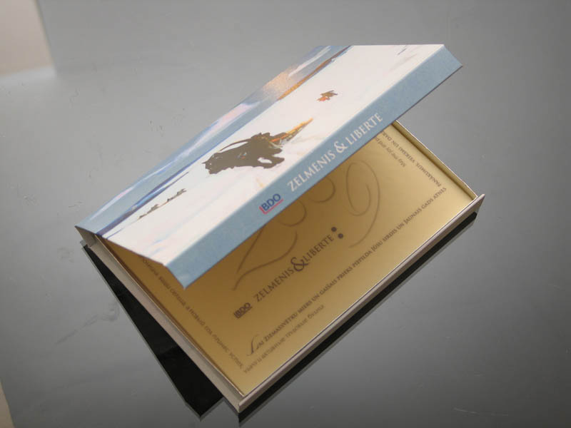 Printing On Boxes - Promotional Chocolate Bar in a box with magnet, 275g