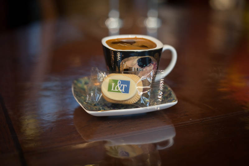 Coffee Biscuit with Chocolate in a Polybag, 5g